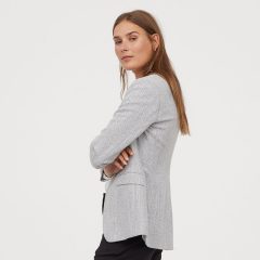☆GATHERE SLEEVE WOOL-BLEND JACKET/KIMHEKIM☆ Gathere Sleeve Wool-Blend Jacket (White)